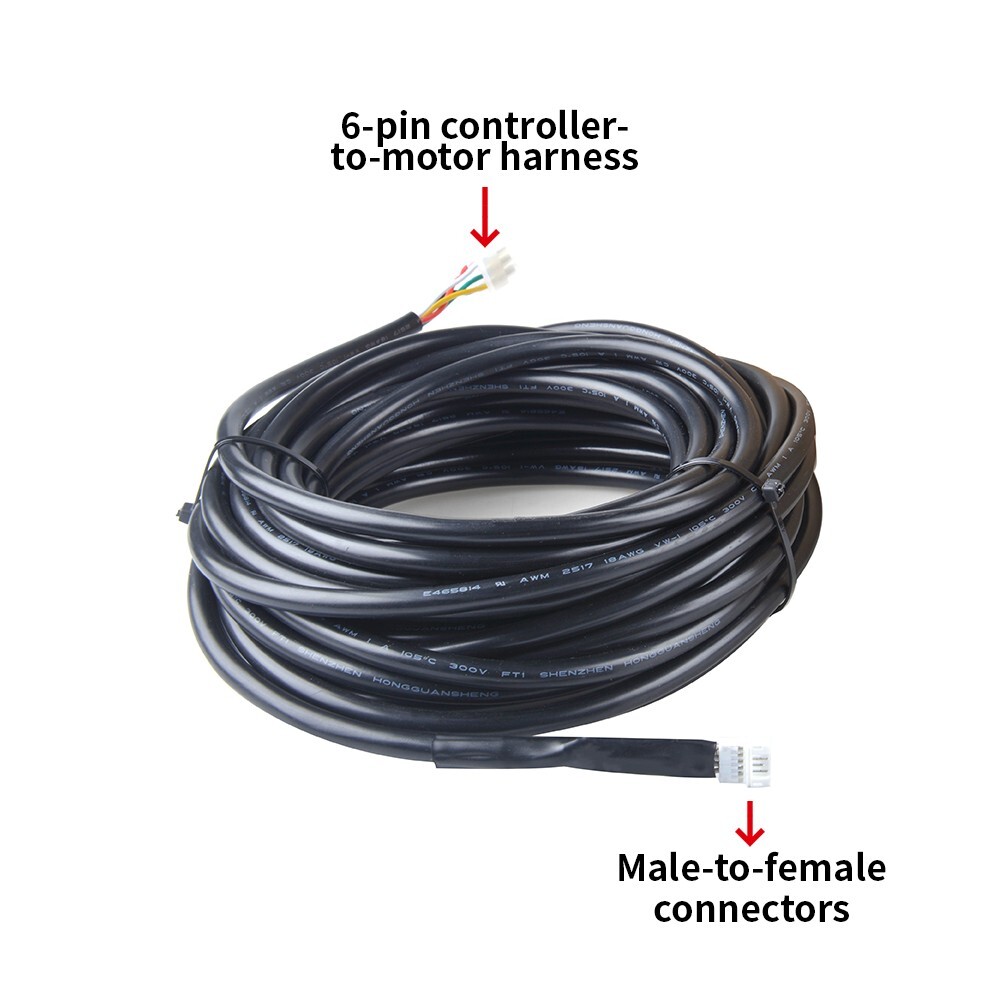 238992 Replacement 6-Pin Controller to Motor Harness for in-Wall Slide-Outs 35FT