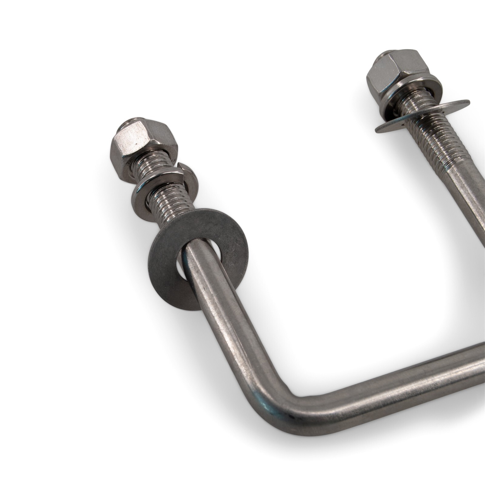 (4) Boat Trailer Square U-Bolt Stainless Steel 1/2″Dia x 3″ W x 4 5/16″ L