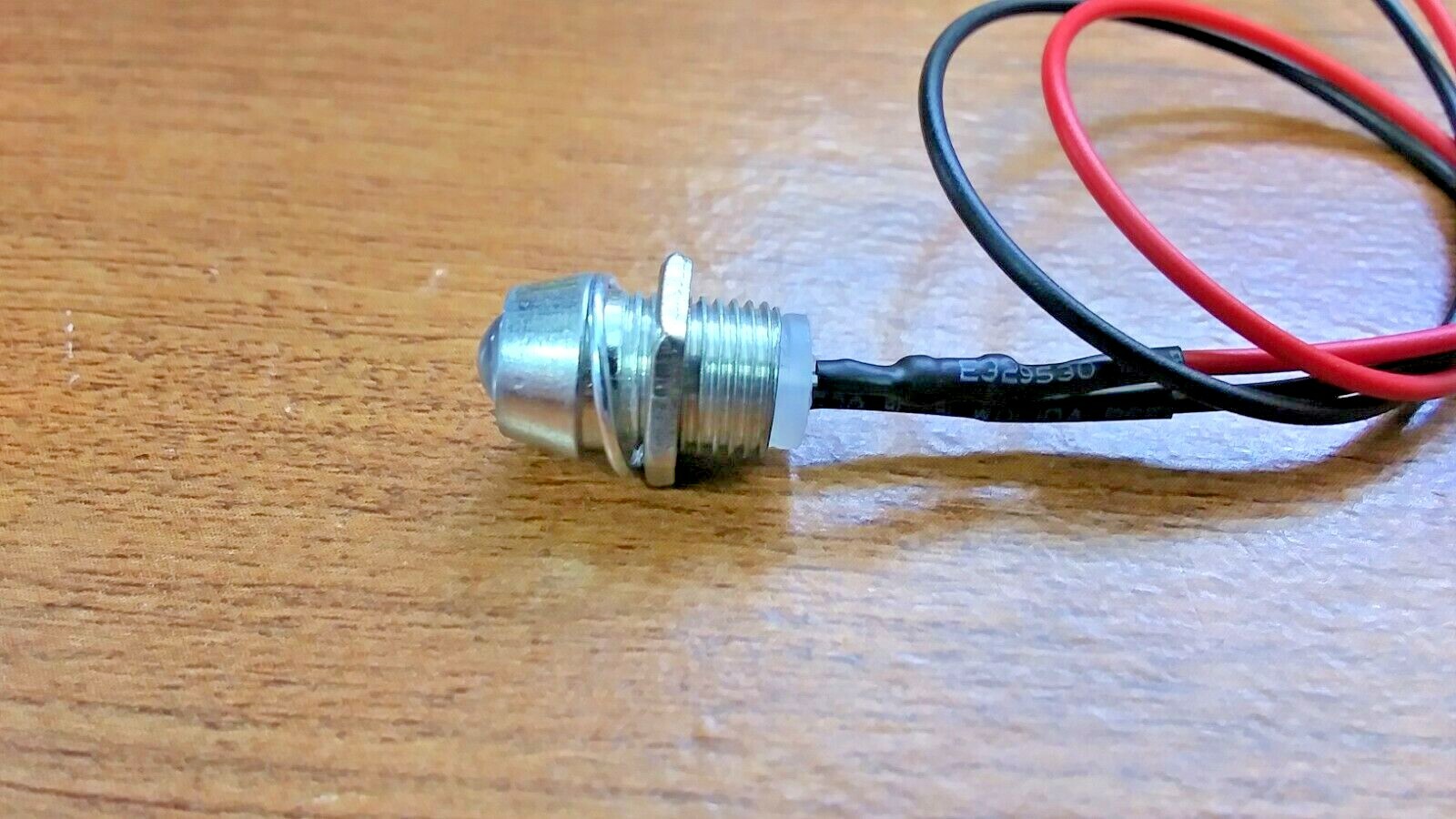 5 Super Bright BBT 12 volt LED RV Indicator Lights in Stainless Steel Bezels