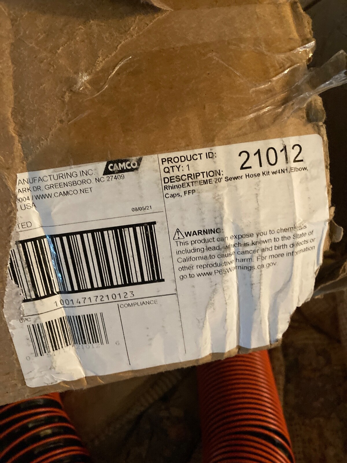 Camco RhinoEXTREME 20ft RV Sewer Hose PLUS EXTRA’S