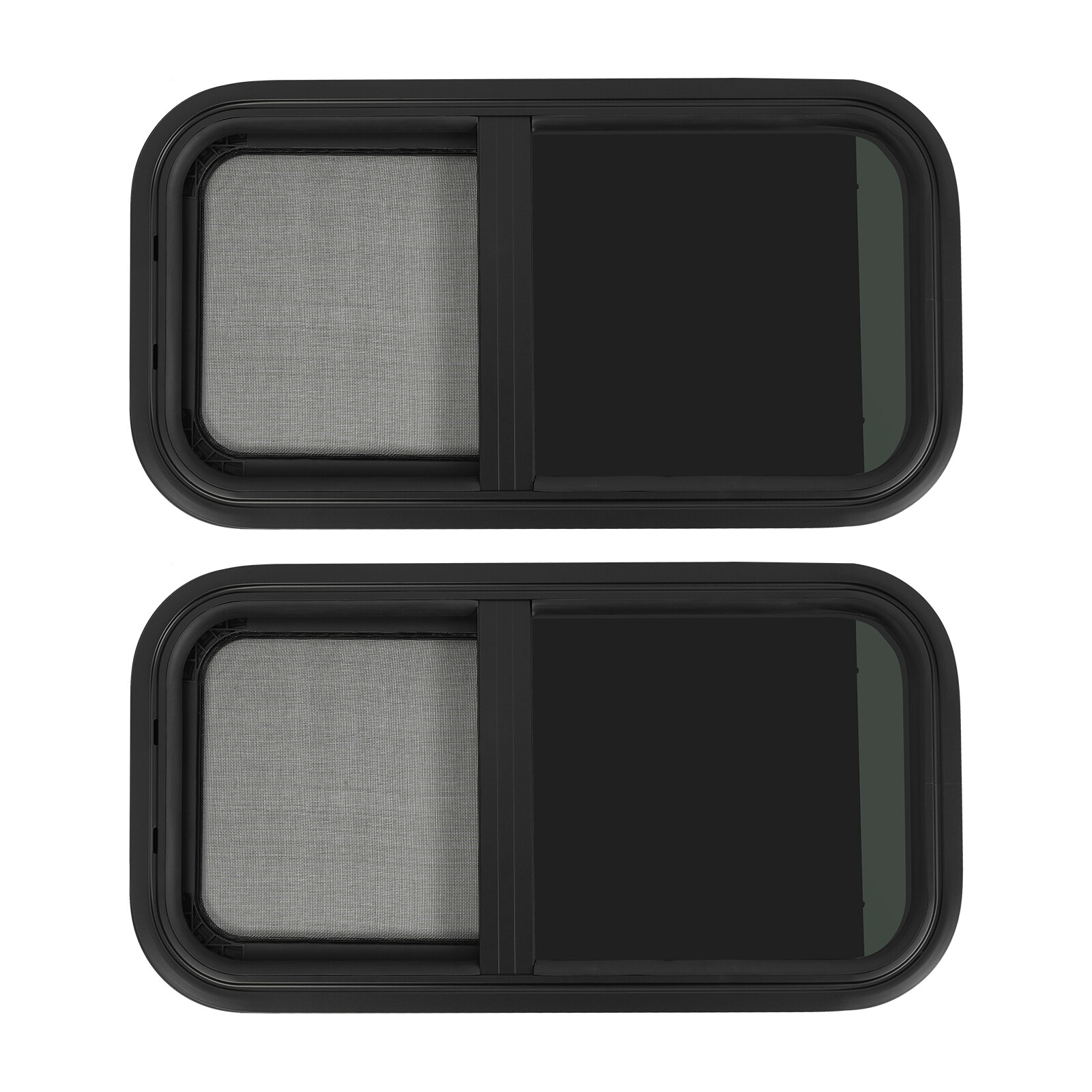 12*24inch RV Window, 2 PCS RV Windows, RV Vertical Slide Window High Privacy