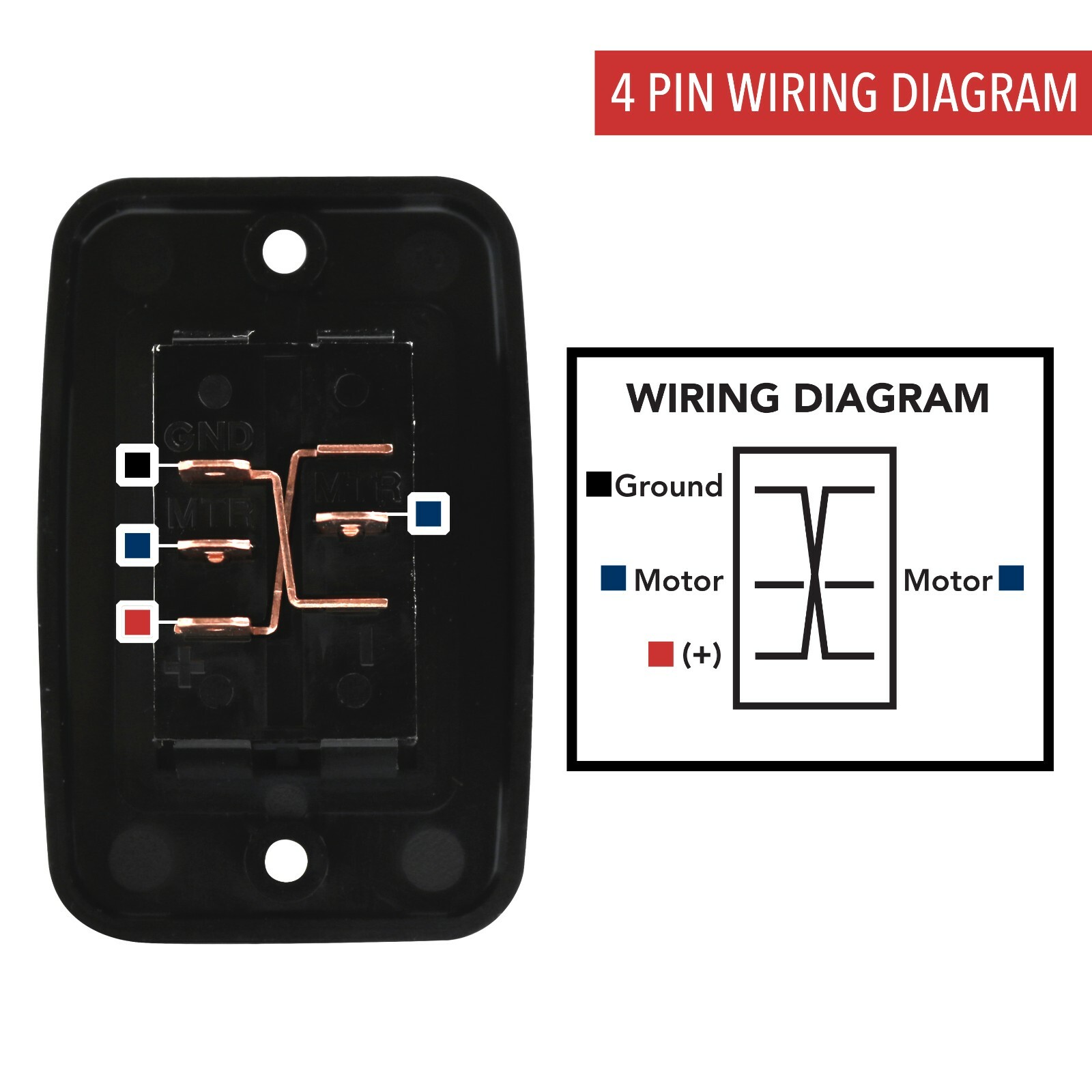 RV Slide Out Switch Black 20 Amp Continuous 40 amp Peak Leisure Coachworks