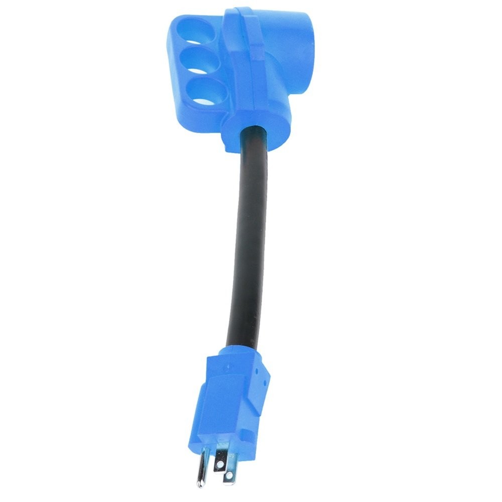 RV Electrical Converter Cord Cable Adapter 15 Amp Male to 50 Amp Female