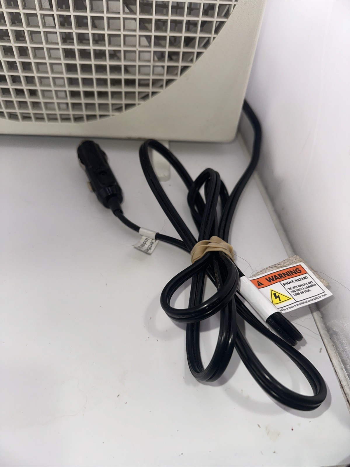 Endless Breeze Travel Box Fan 12 Volt Fan-Tastic Vent Van Car Truck RV