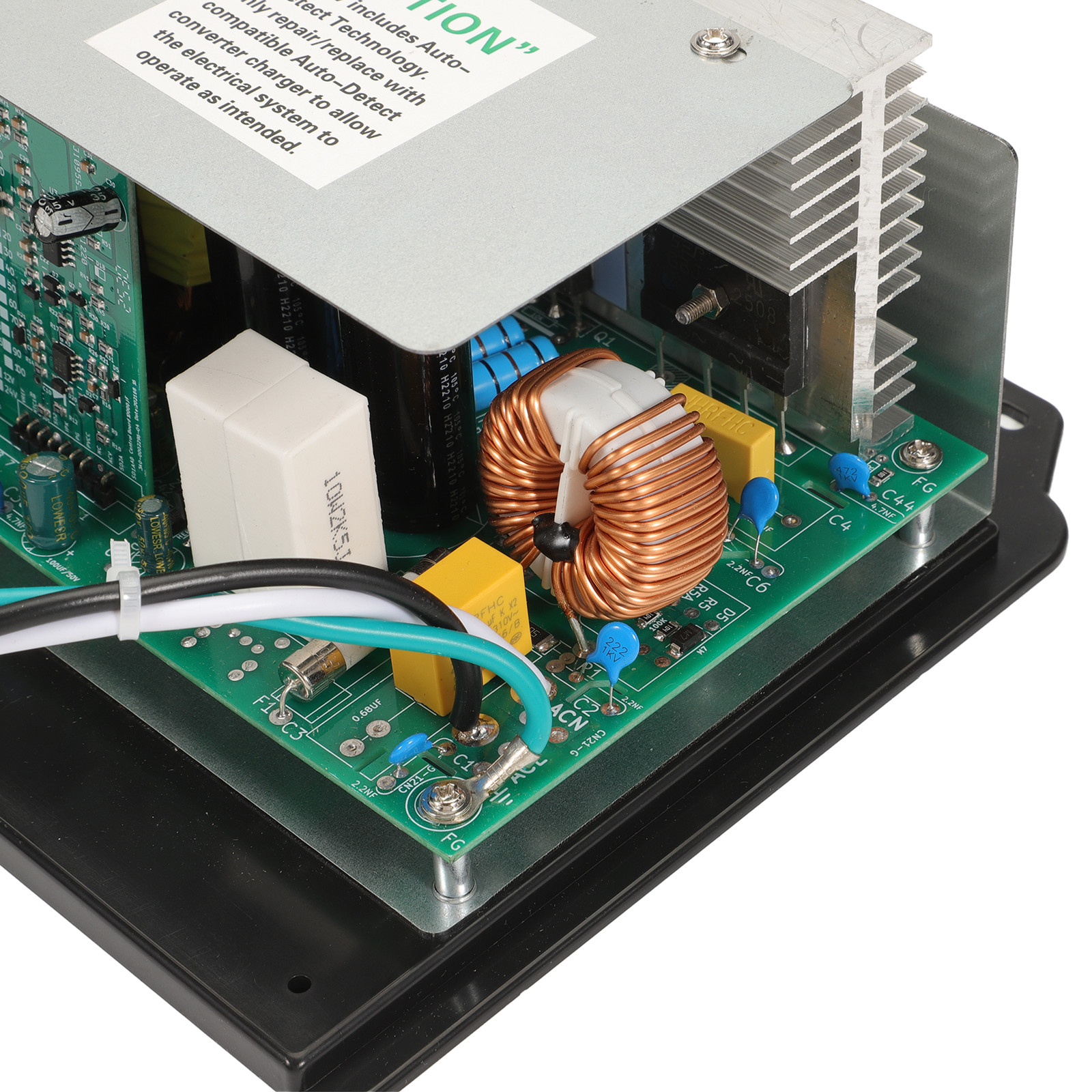 55Amp RV Power Converter Replacement for Wf-8955-3-Stage Smart Charger Main Boar