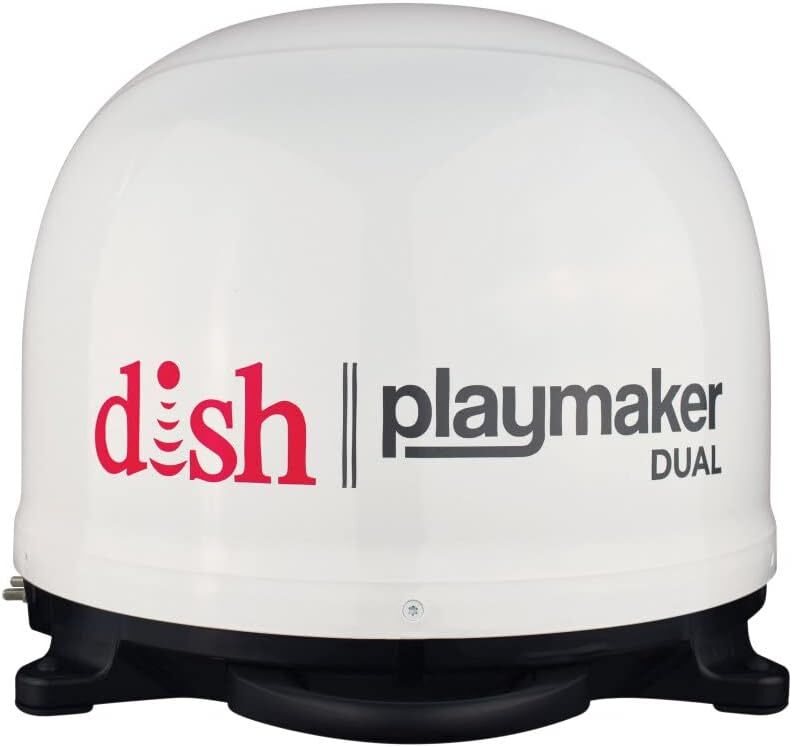New Winegard Dish Playmaker Single Portable Automatic Satellite Antenna PL-8000