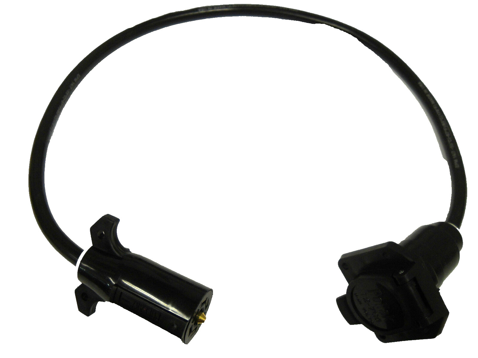 7 Way 3 Foot Trailer Extension Cord Camper RV Truck