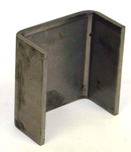 20 – 2 x 4 Steel Weld On Trailer Truck Stake Pocket Board Holder 7 Gauge 3/16″