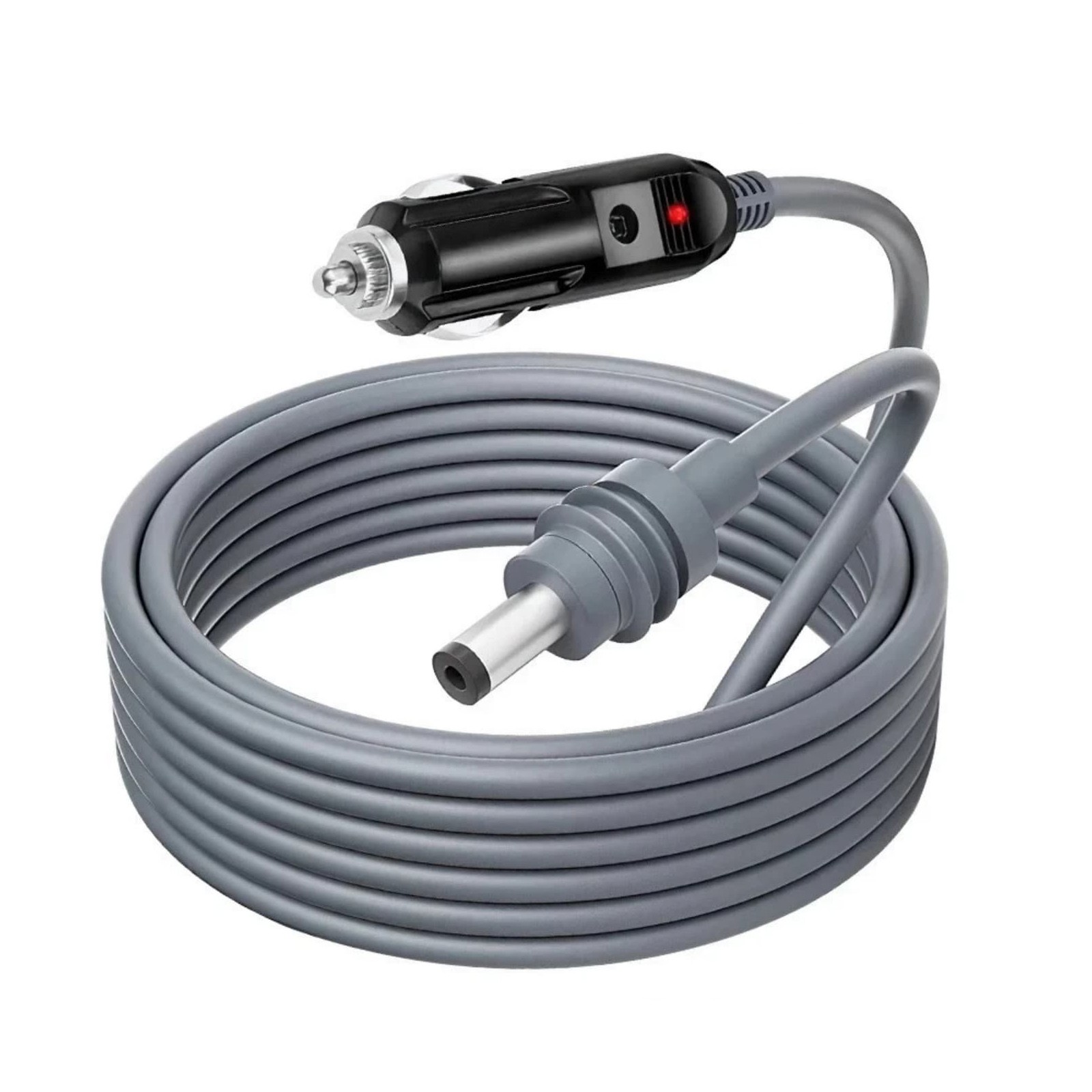 5M For Starlink Mini DC Cord Direct Cigarette Socket 12V-24V 18AWG Fuse 15A