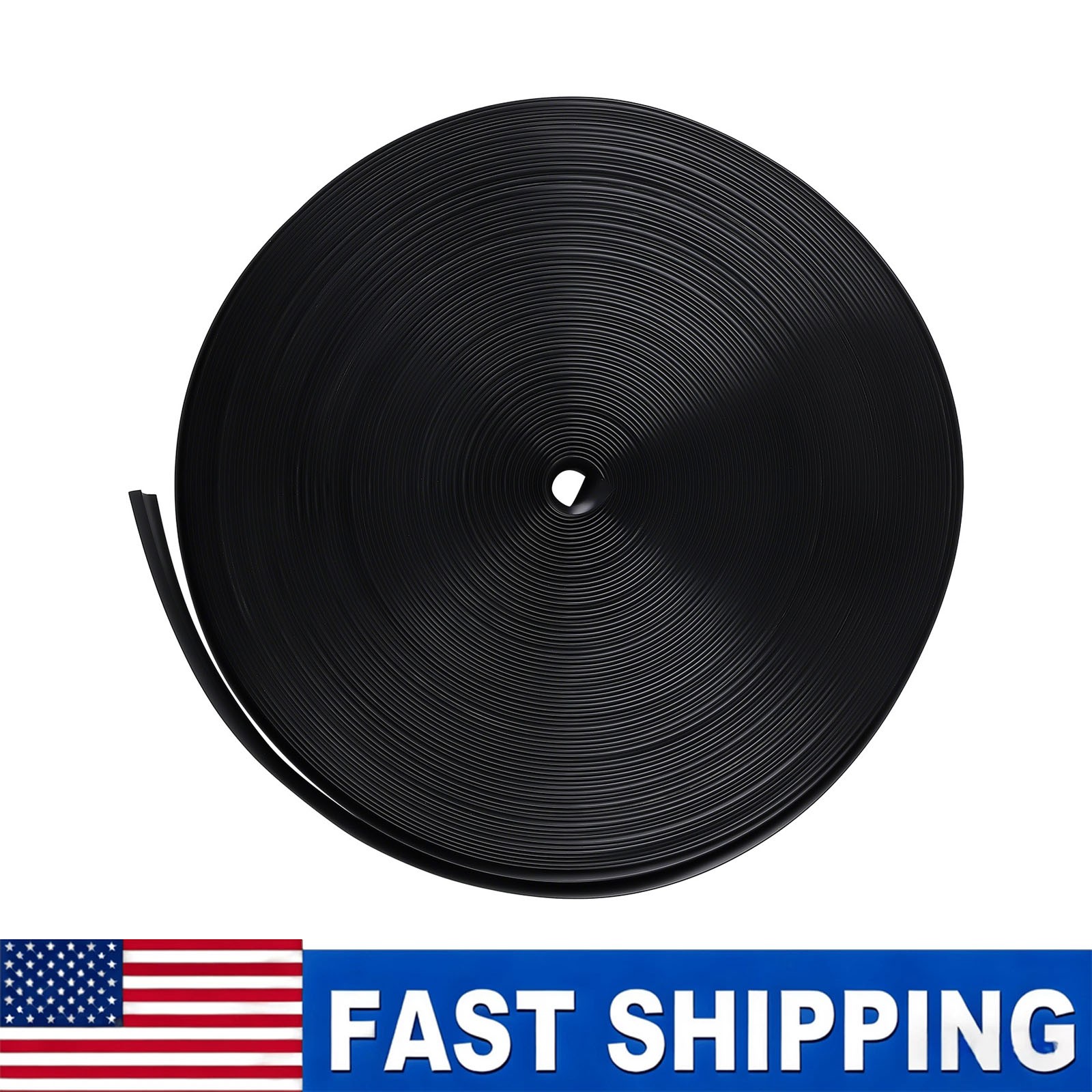 1” Wide Insert Molding Trim Screw for RV/Camper/Trailer 100ft*1inch Black