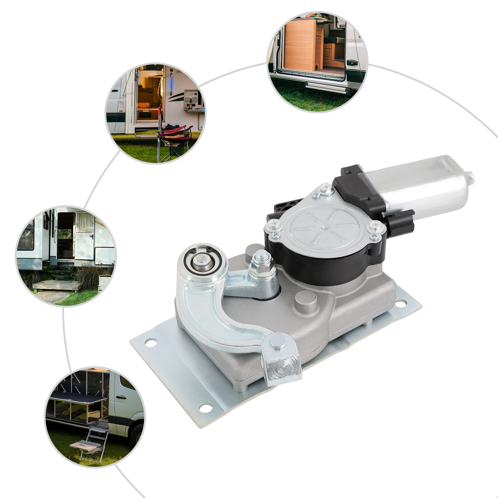 RV Step Motor Conversion Motorhome Power Stair Motor Kit Entry Steps Series