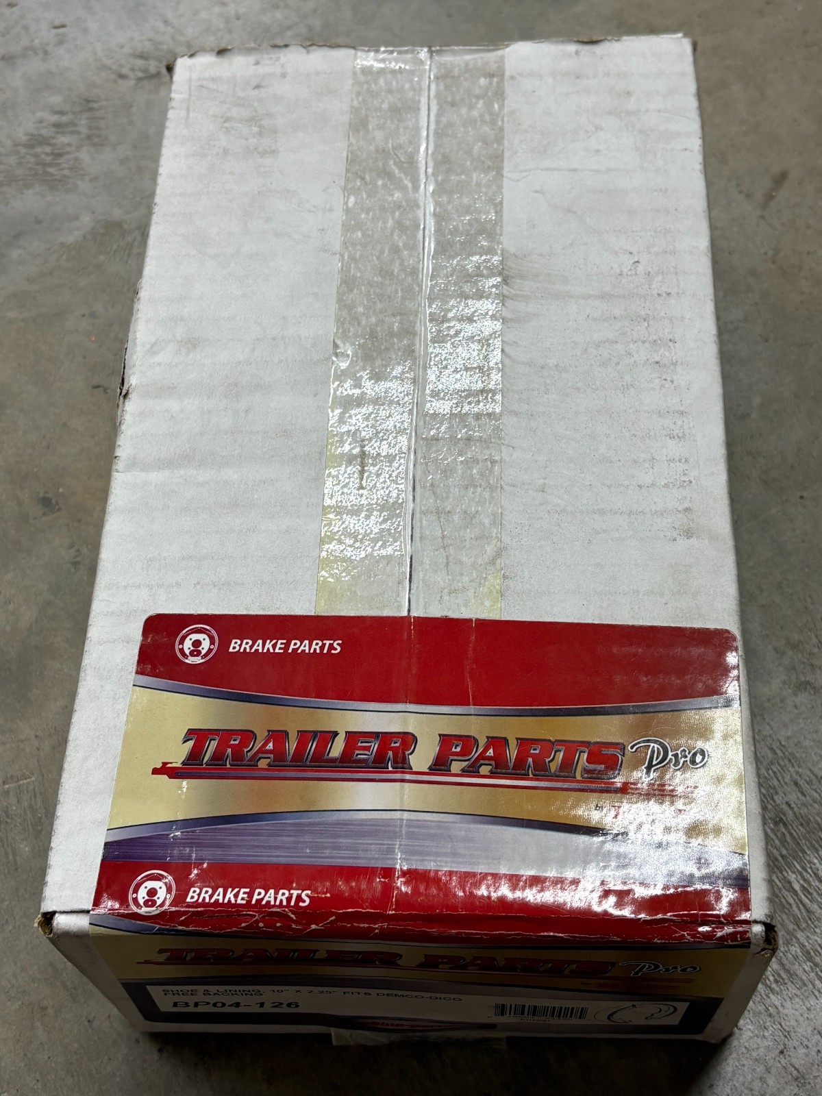 Redline BP04-126 Trailer Parts Pro 10″ x 2.25″ Brake Shoe Set for Demco – Dico ^