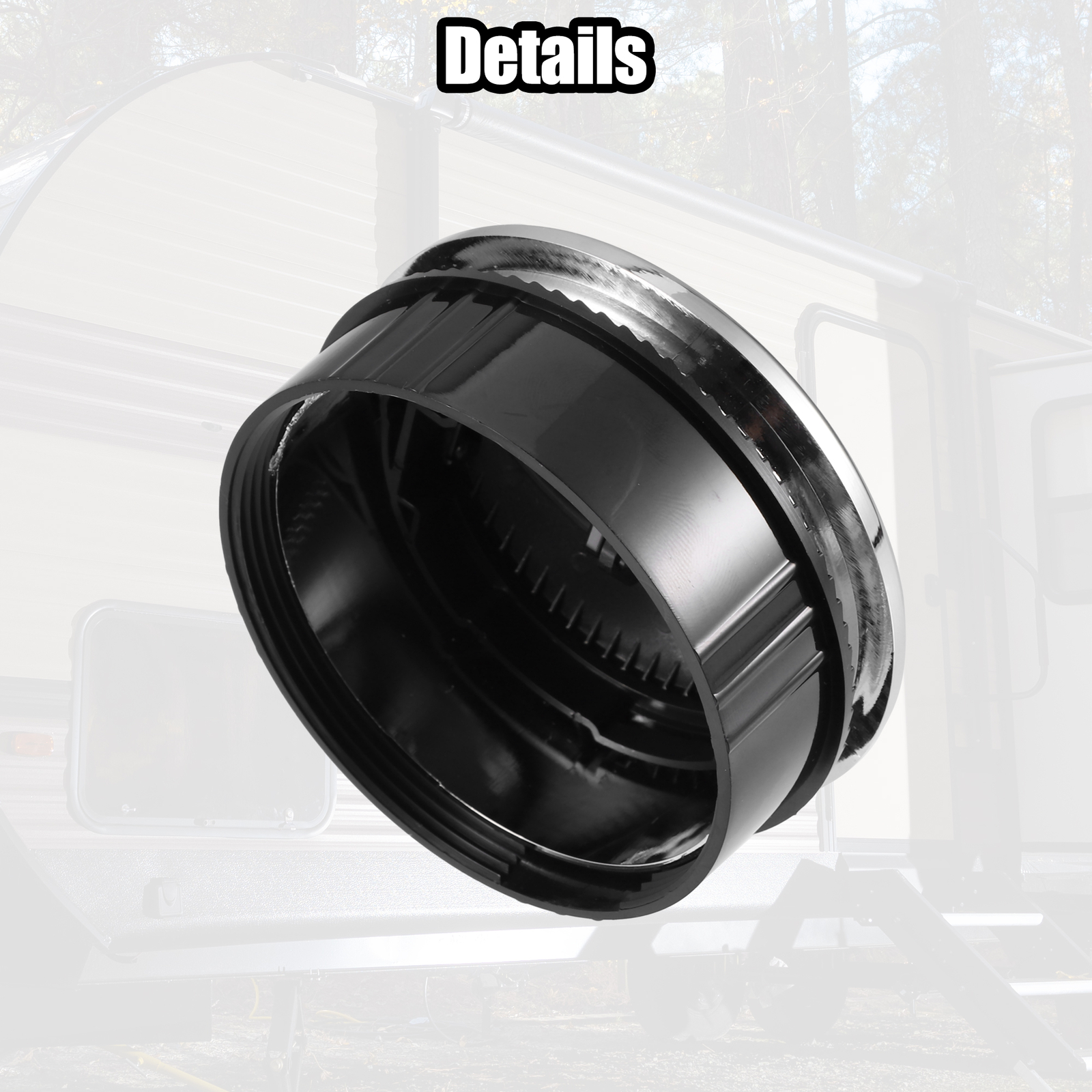 1 Pcs 84mm OD Universal RV Car Yacht Coach A/C Air Conditioning Outlet Vent