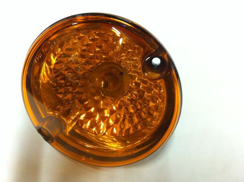 JOKON REAR AMBER ROUND LIGHT CLUSTER INDICATOR LAMP CARAVAN MOTORHOME