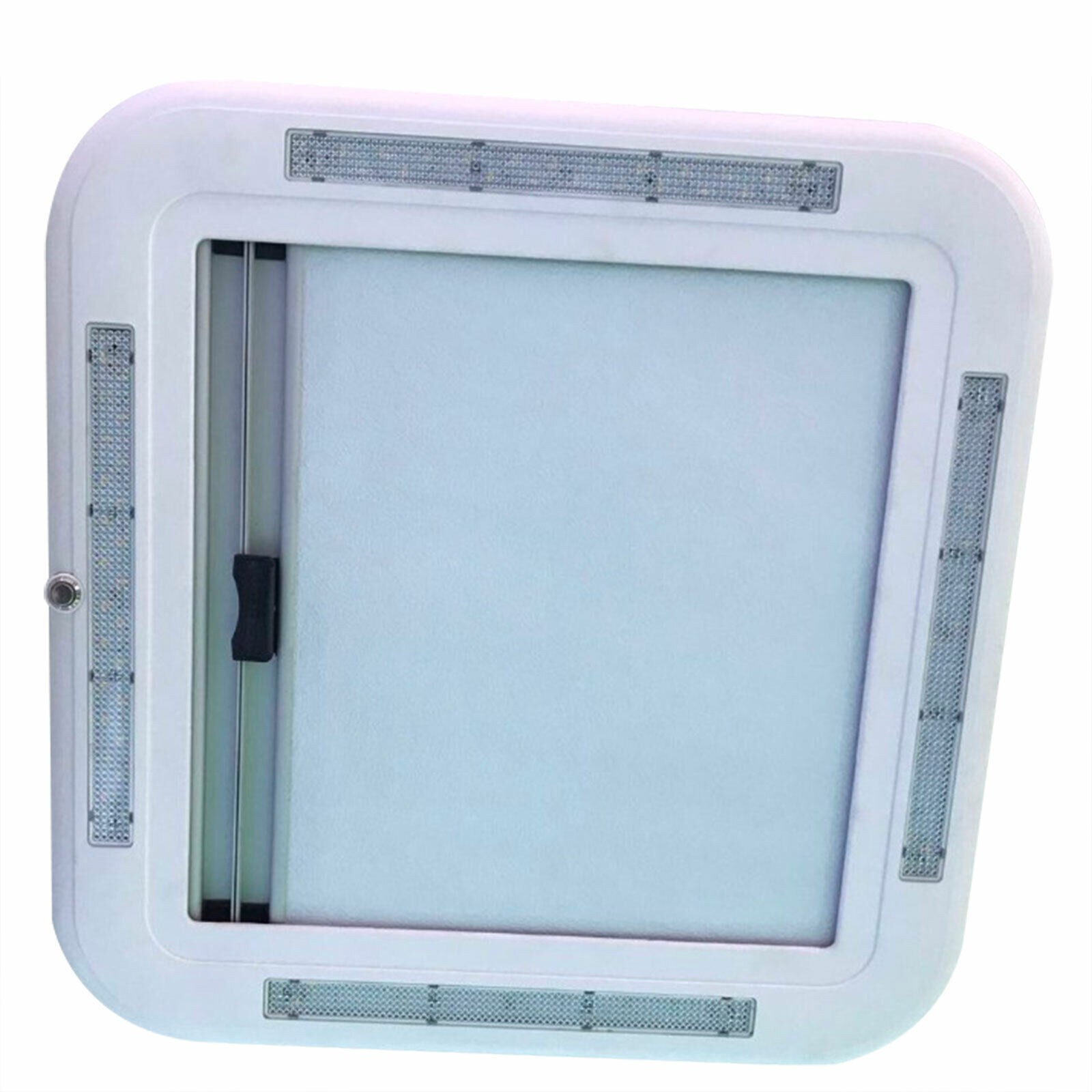 700x500mm Caravan Skylight RV Roof Window Motorhome Venting Hatch w/ LED Light !