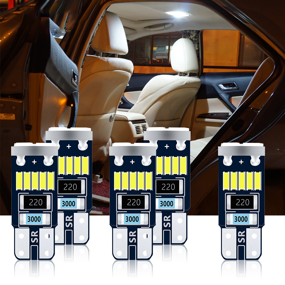 White 5 LED Interior Light Package kit for 1999 – 2006 Chevy Silverado 1500 2500