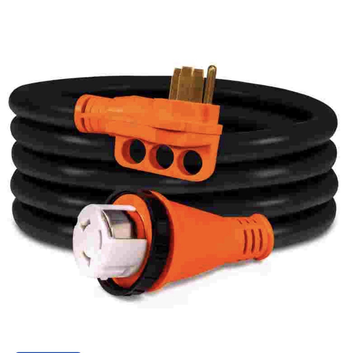 40N31/15 Feet 125/250V 50A RV Power Extension Cord [Twist Lock] [ 14-50P/SS2-50R