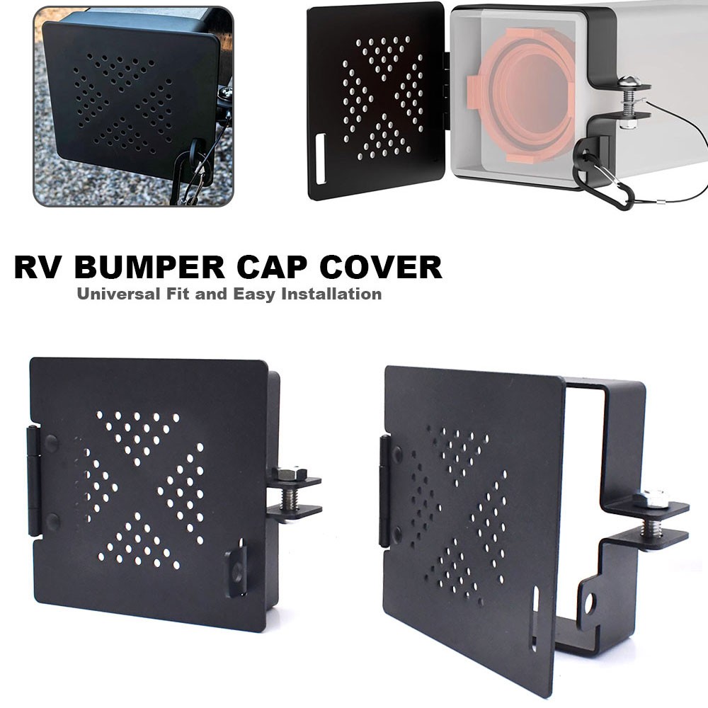 For RVs 4″ Square RV Bumper End Cap for Forest River Jayco Keystone Dutchmen