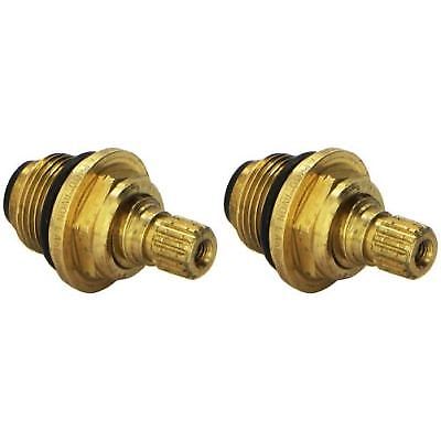 Valterra PF284012 Replacement Compression Stem Set of 2 Brass for RV Faucets