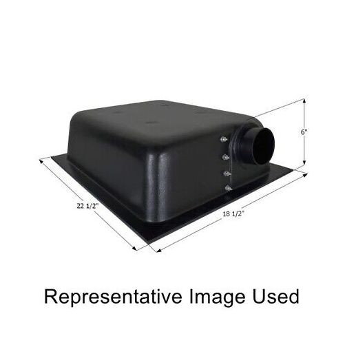 Icon 01682 RV Trailer Holding Tank Left End or Bottom Drain HT630ED Black NEW