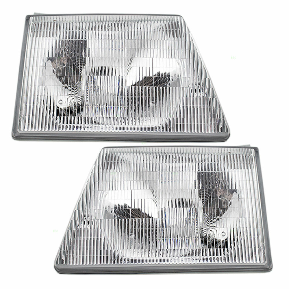 HOLIDAY RAMBLER AMBASSADOR 2000-2003 PAIR HEAD LIGHTS FRONT LAMPS HEADLIGHTS RV