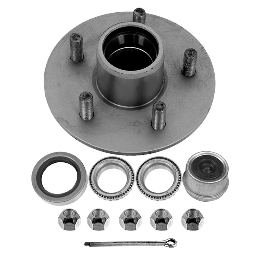 Hub Kit, 1-3/8″x1-1/16″, 5×4.5″, Pre-Greased, Continental