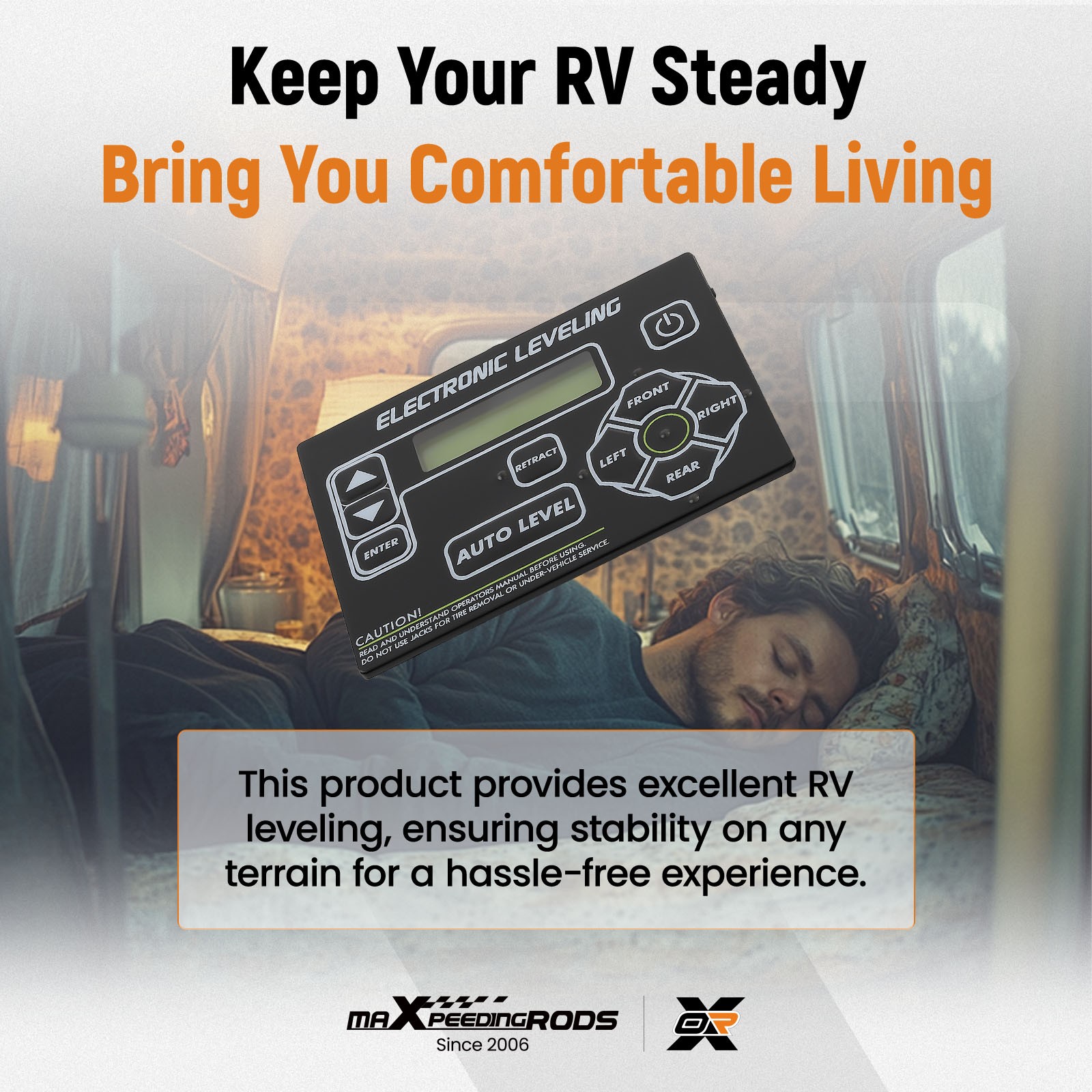 RV Leveling Touchpad For Lippert Leveling systems For Ground Control TT 421484