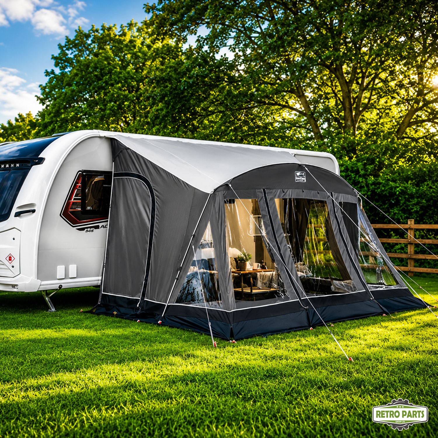 Sterling Continental 1997 – 2017 Caravan Porch Awning 3.9m Pole Version