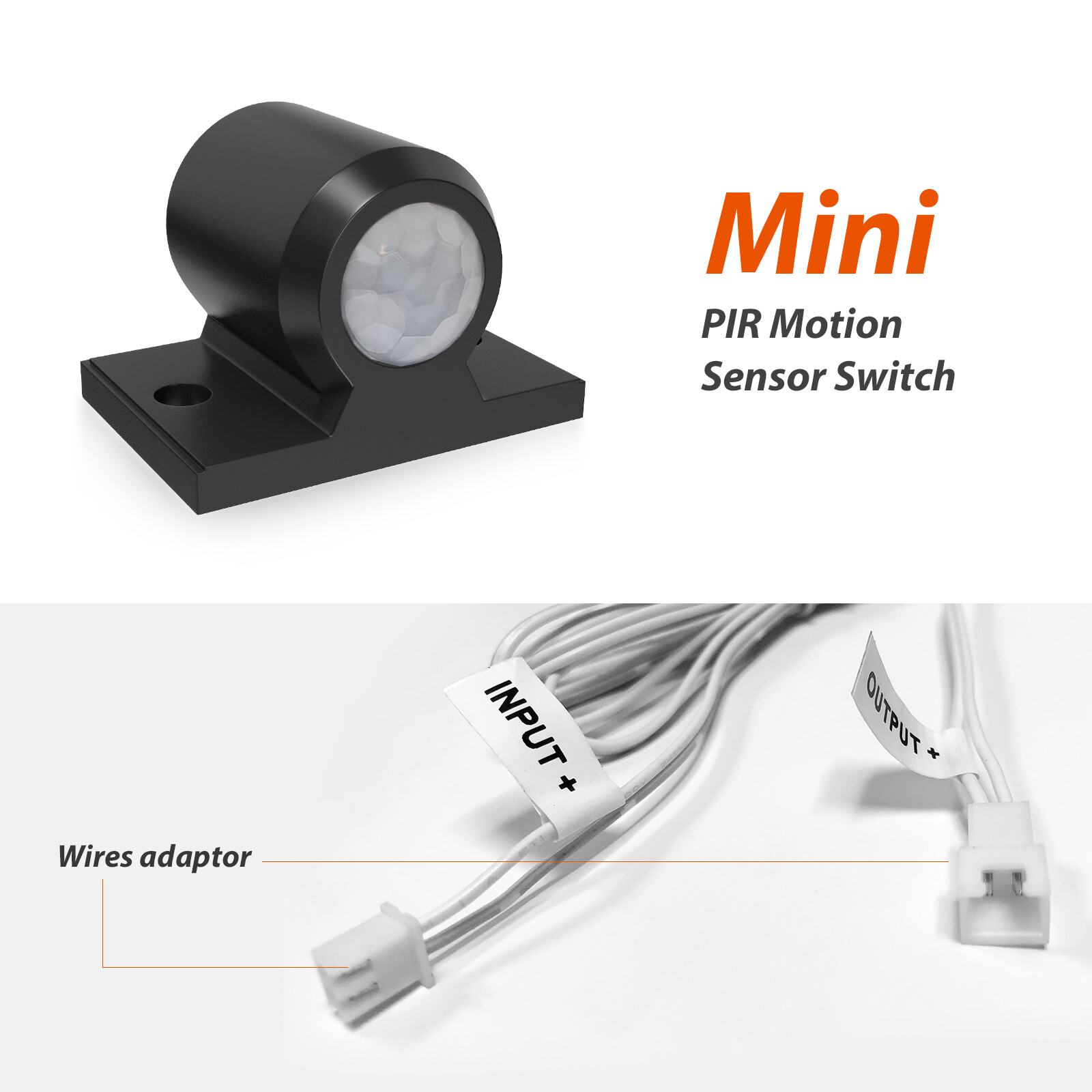 12V DC Infrared Motion Sensor Automatic Light Switch for 12V RV LED light Camper