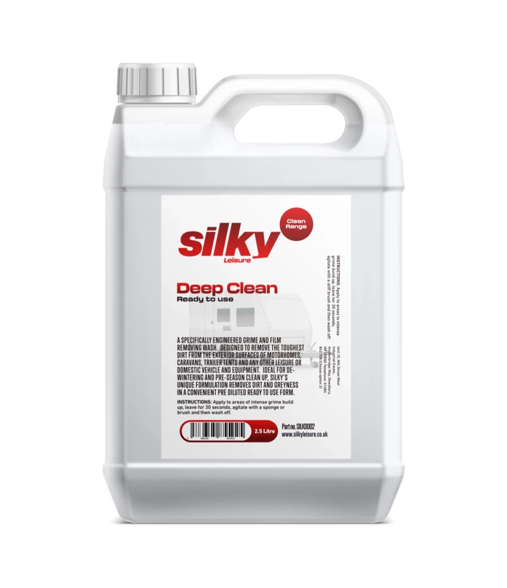 SILKY MOTORHOME ROOF CLEANER REMOVES THE TOUGHEST DIRT – READY TO USE VC20NC1005