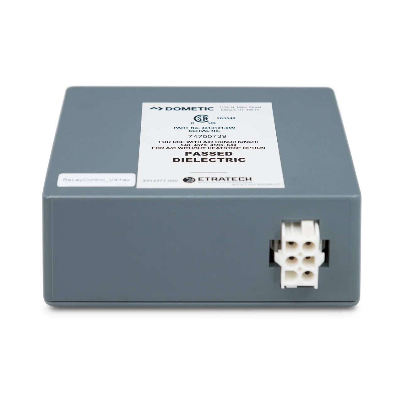 Dometic™ OEM 3316230.714 Single Zone CT Thermostat w/ Control Board BLACK