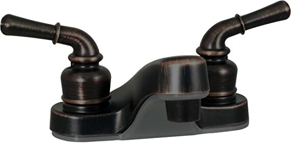 RV/Camper Phoenix Faucet Rubbed Bronze 4″ Dual Teacup Lever Handles PF222501