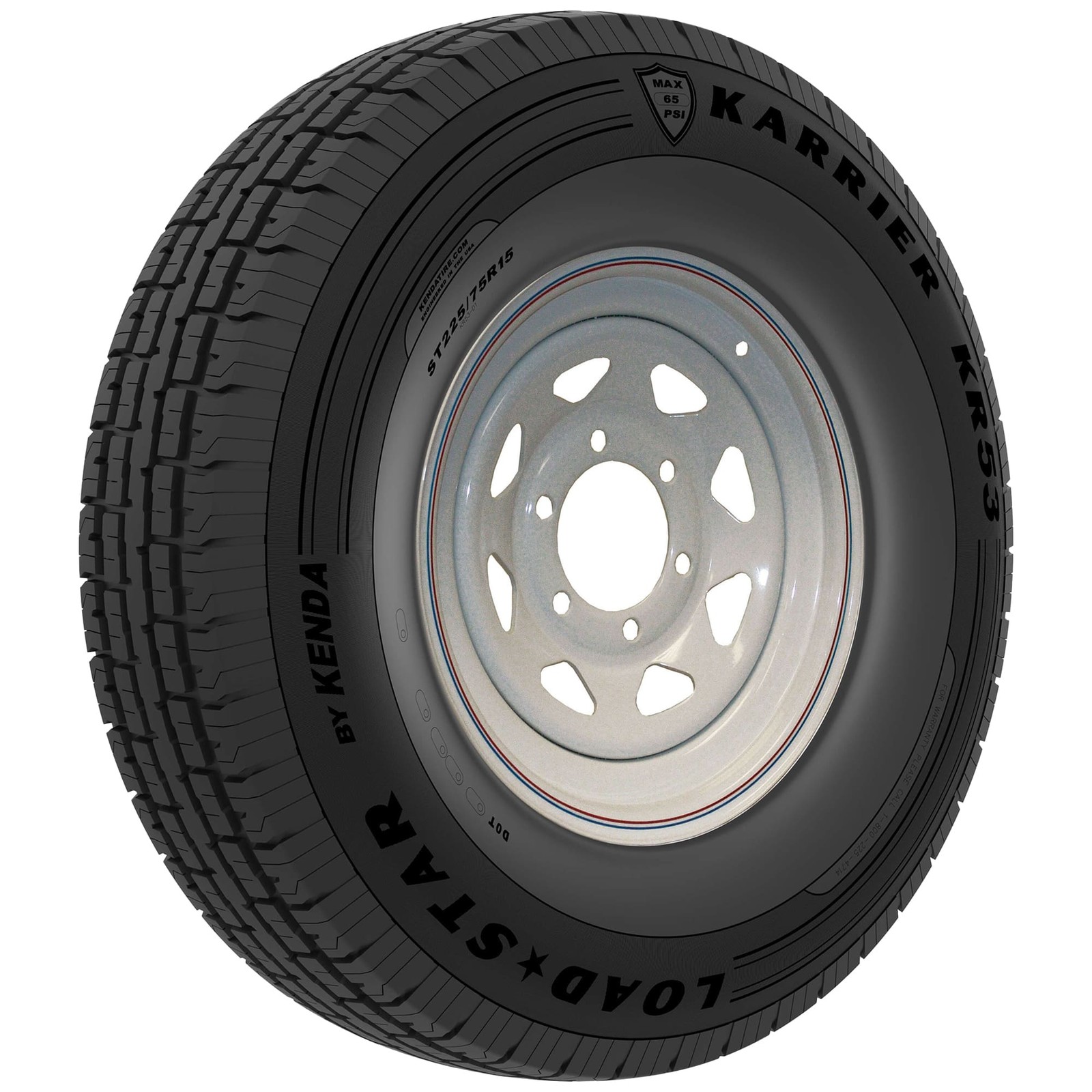 1 New Kenda Karrier Kr53 – St175/80r13 Tires 1758013 175 80 13