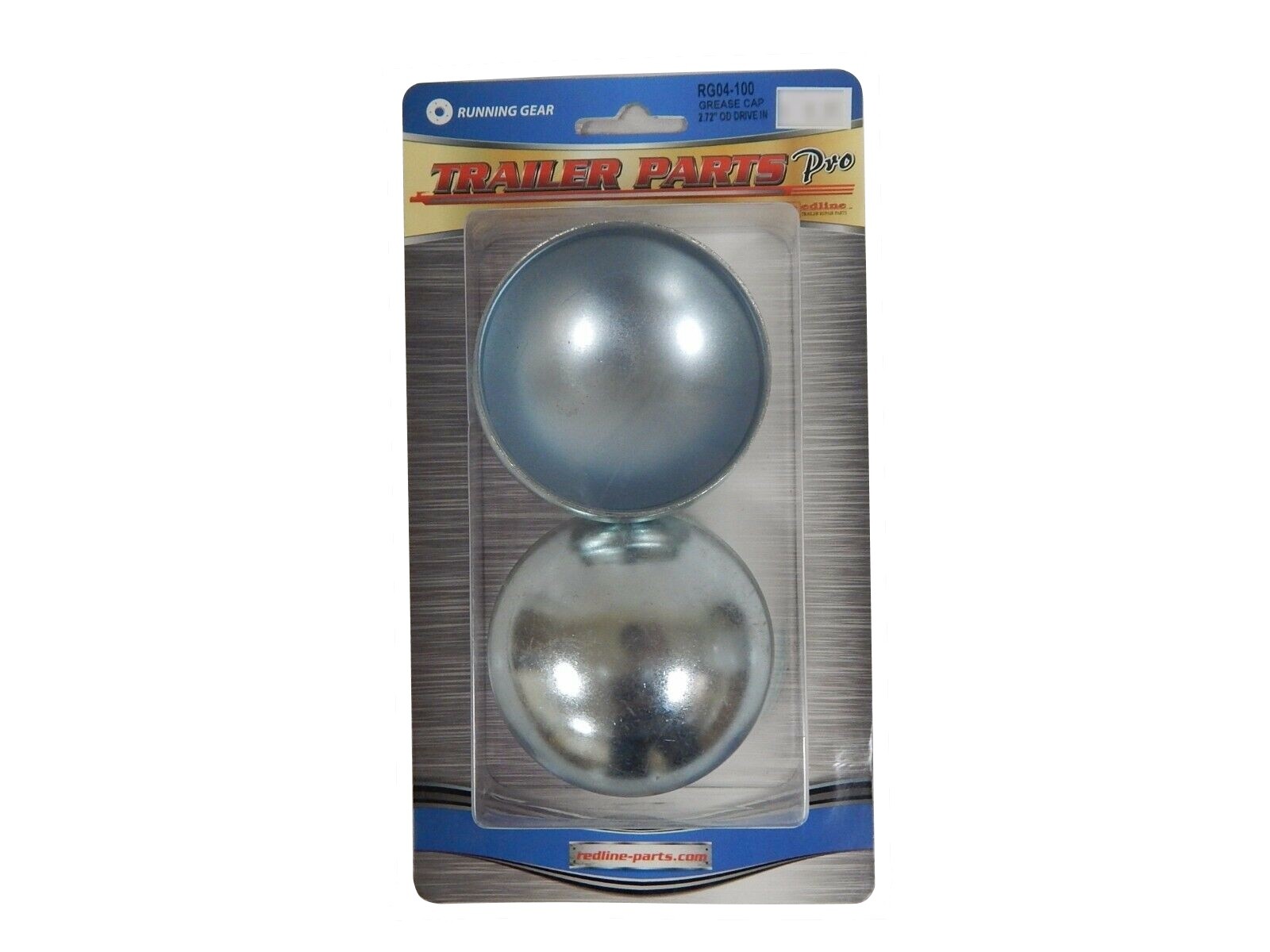 Redline Trailer Parts PRO RG04-100 grease cap 2.72″ OD drive in
