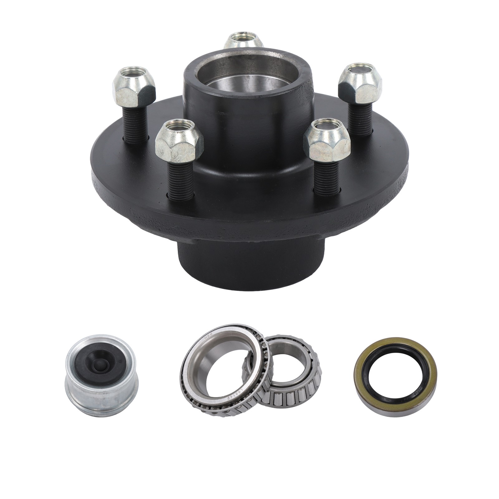 Replace Trailer Axle with 3500# Bearing Kit 5×4.75 Idler Hub