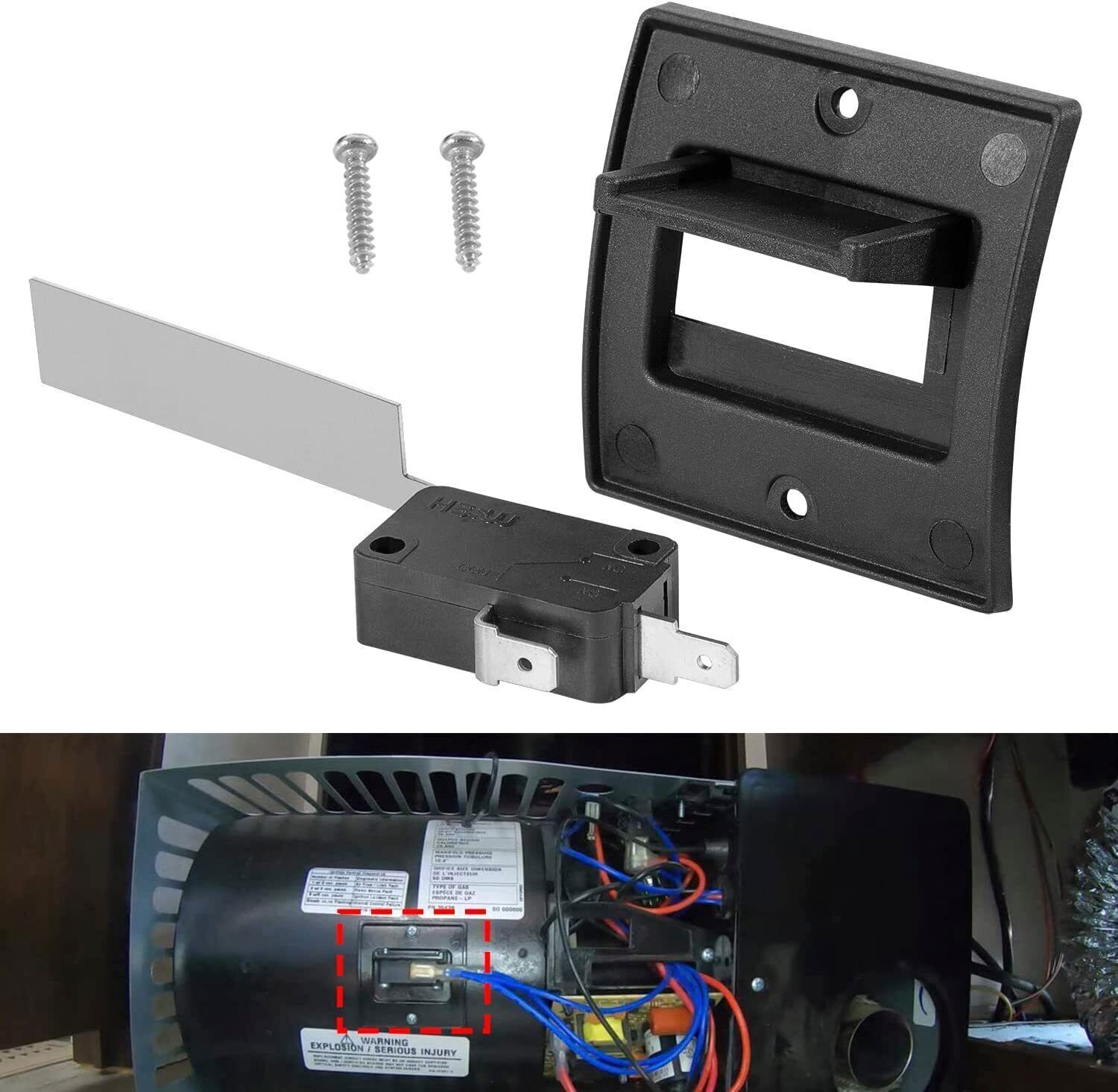 Sail Switch with Bracket Upgrade Kit for RV Furnace Replace Dometic Atwood 33082