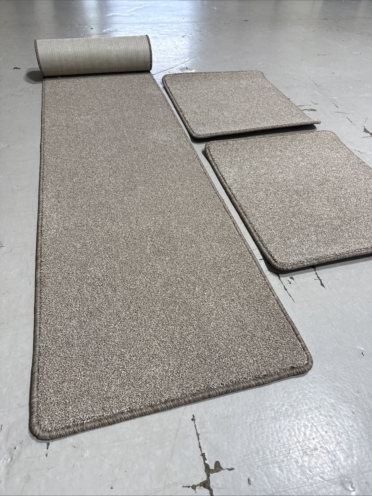 Caravan/Motorhome Carpet Runner Mat Set, Bleach Cleanable, 50cm Wide