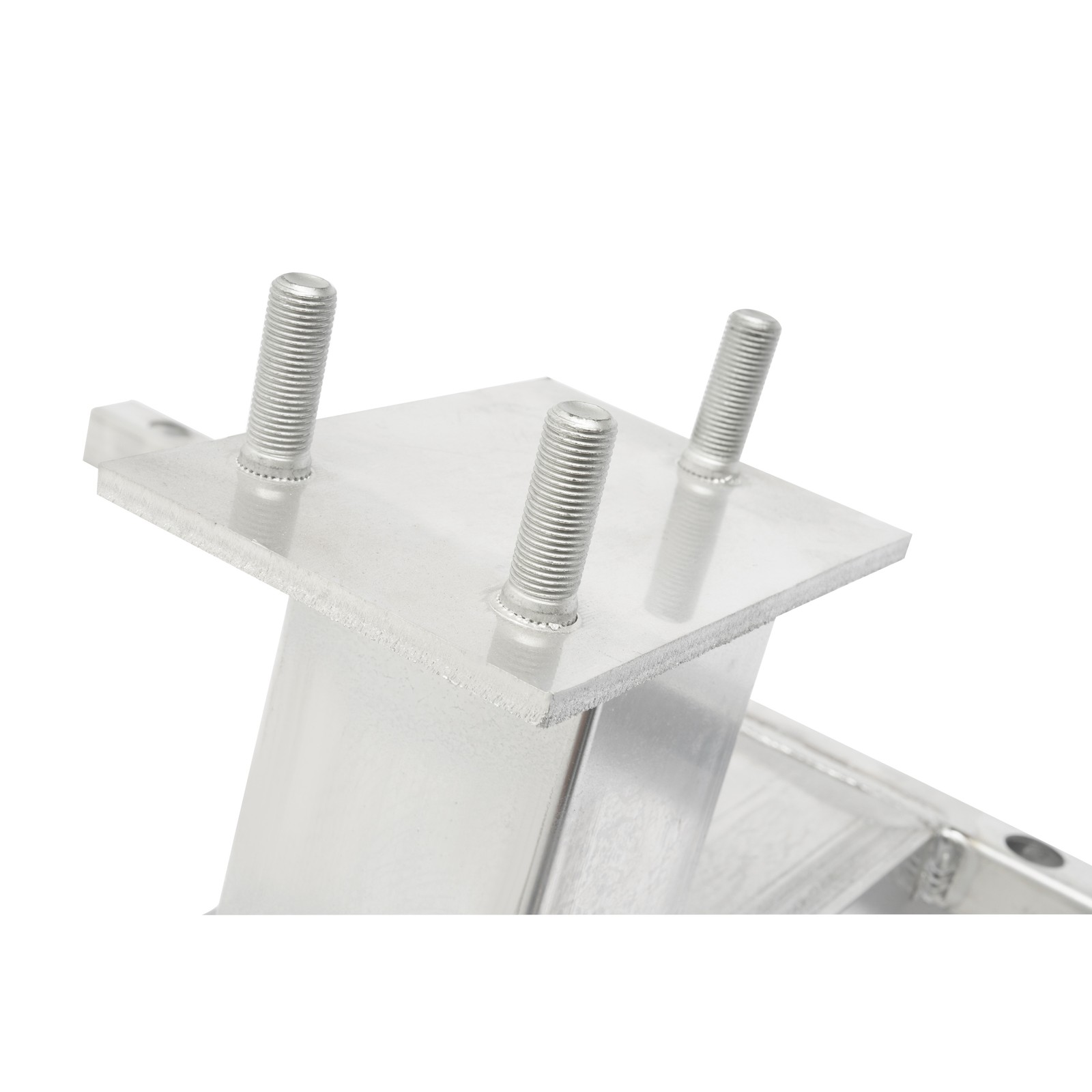 16″ Stud Spacing Trailer Mount H-Mount Spare Tire Carrier 5-Lug Wheel, Aluminum