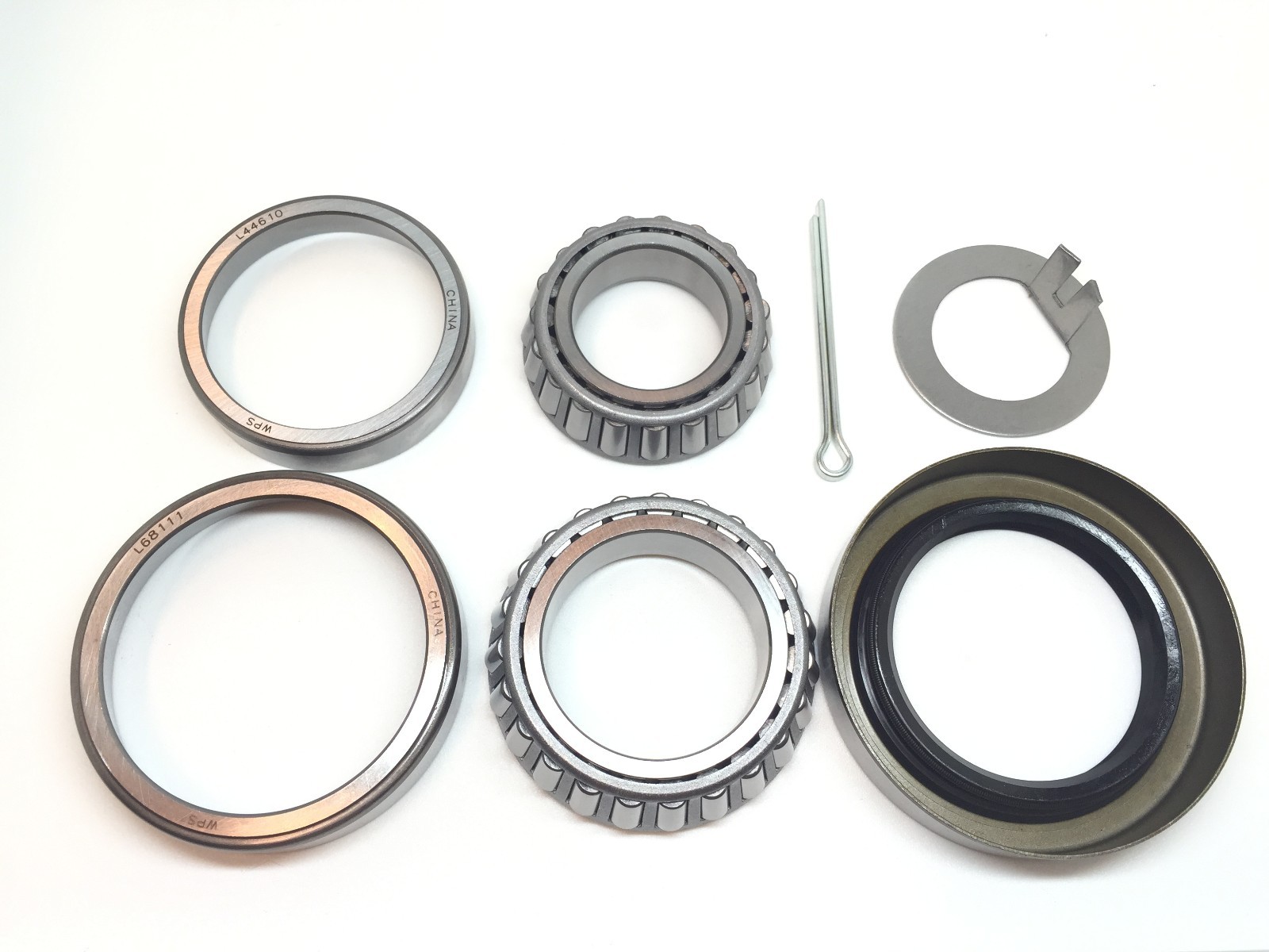 Trailer Hub Wheel Bearing Kit L44649 L68149 Seal 1.719” for 3500# EZ Lube Axles