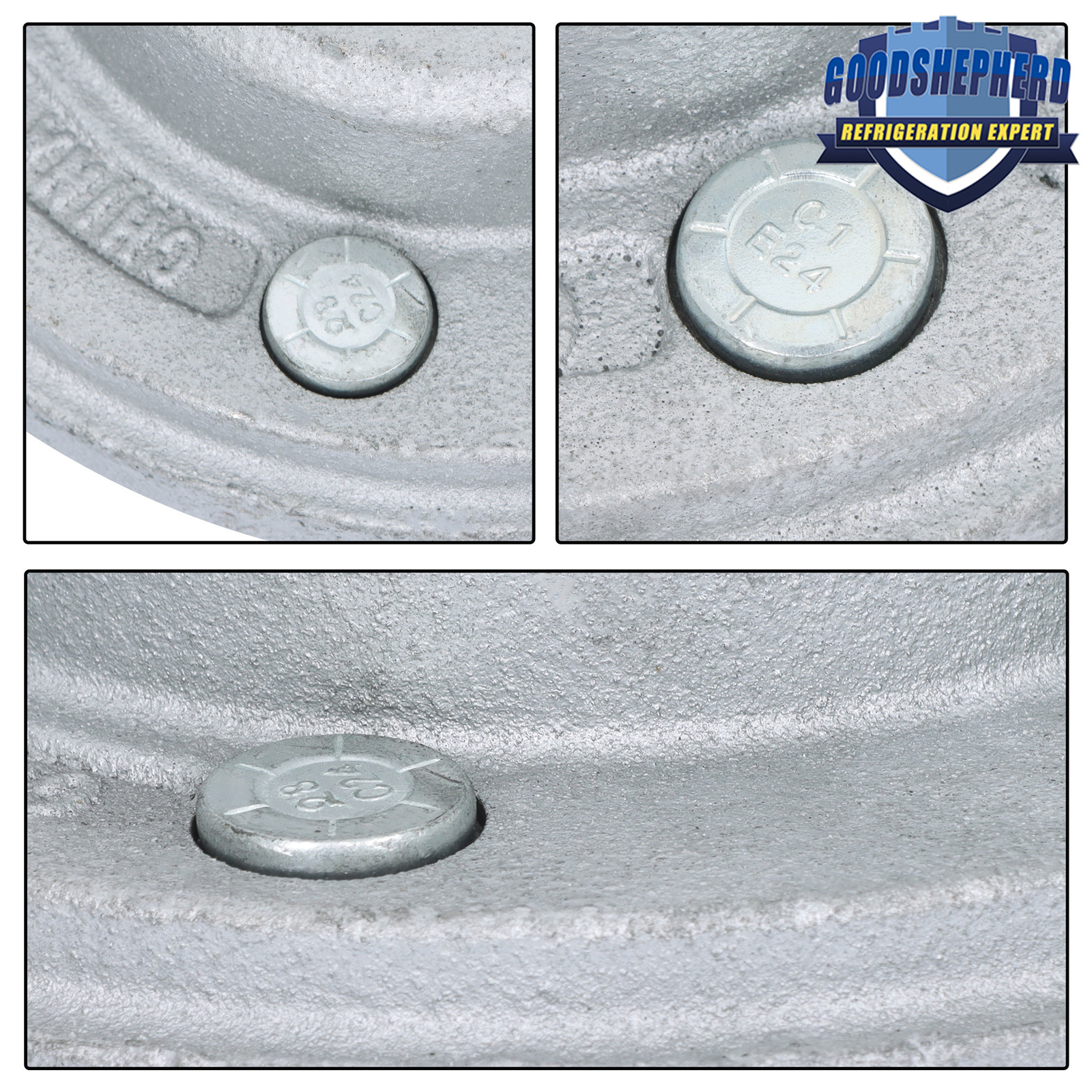 2 Set For 6000Lb Trailer Galvanized Hub Bearing Kits 6 Lug 6 on 5.5″ 15123×25580