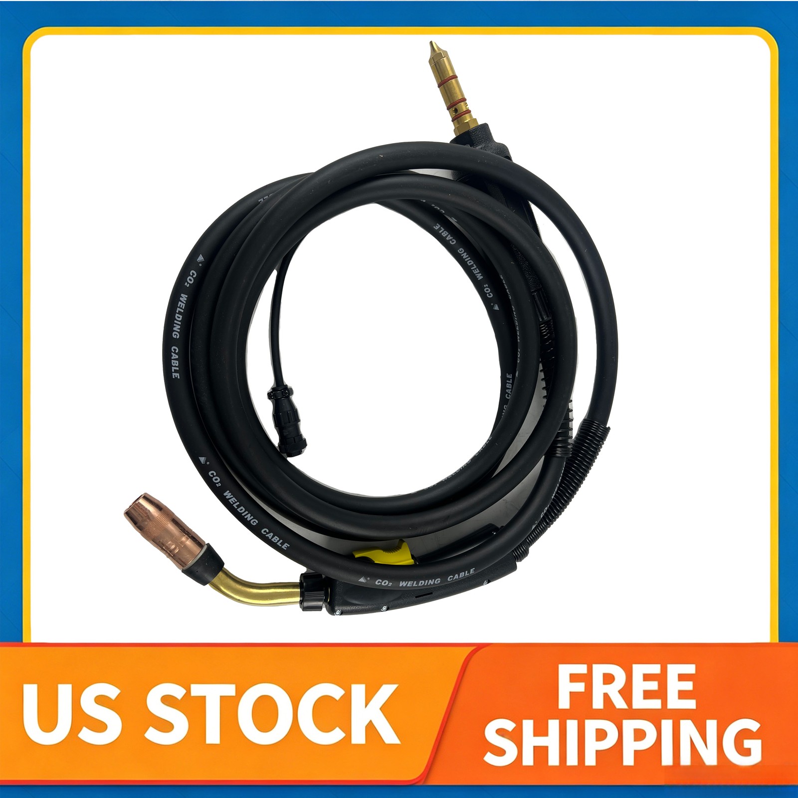BNQ4003545M15 For BERNARD STYLE MIG Welding Gun 400 Amp 15 Ft With CONNECTOR