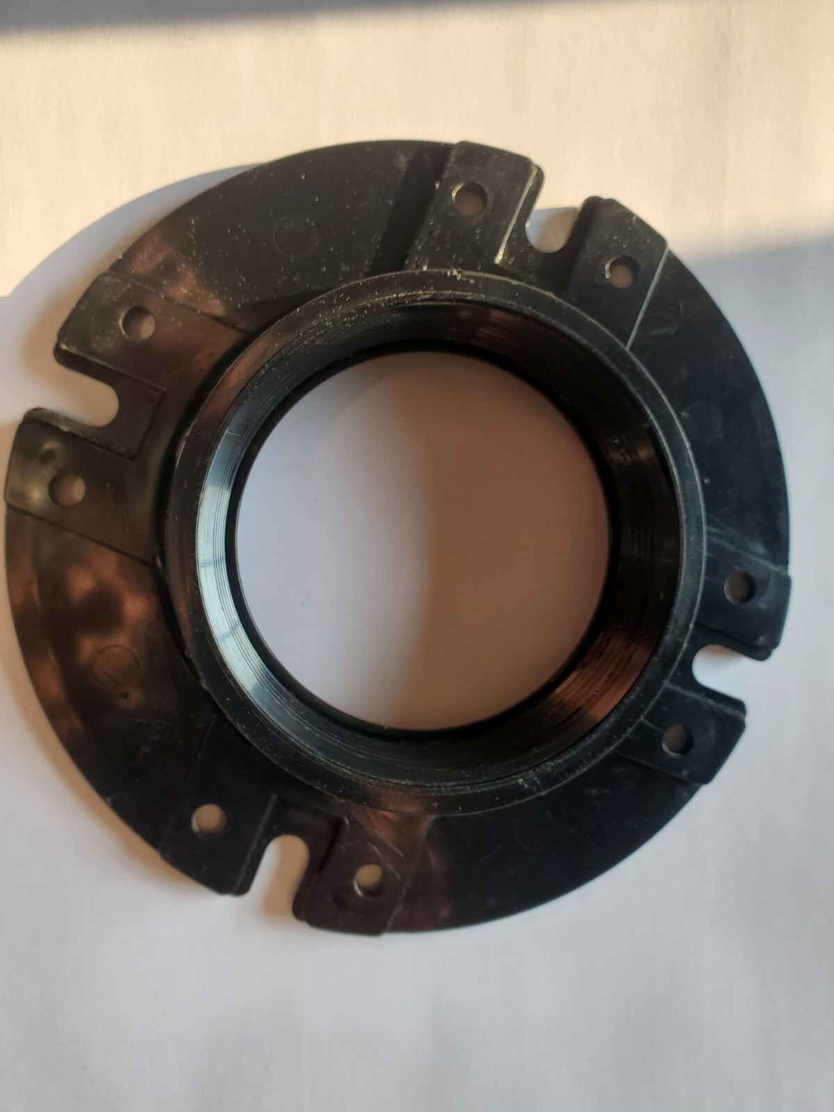RV 4×3 Toilet Mounting Flange Floor Mount Campers Gravity Toilets