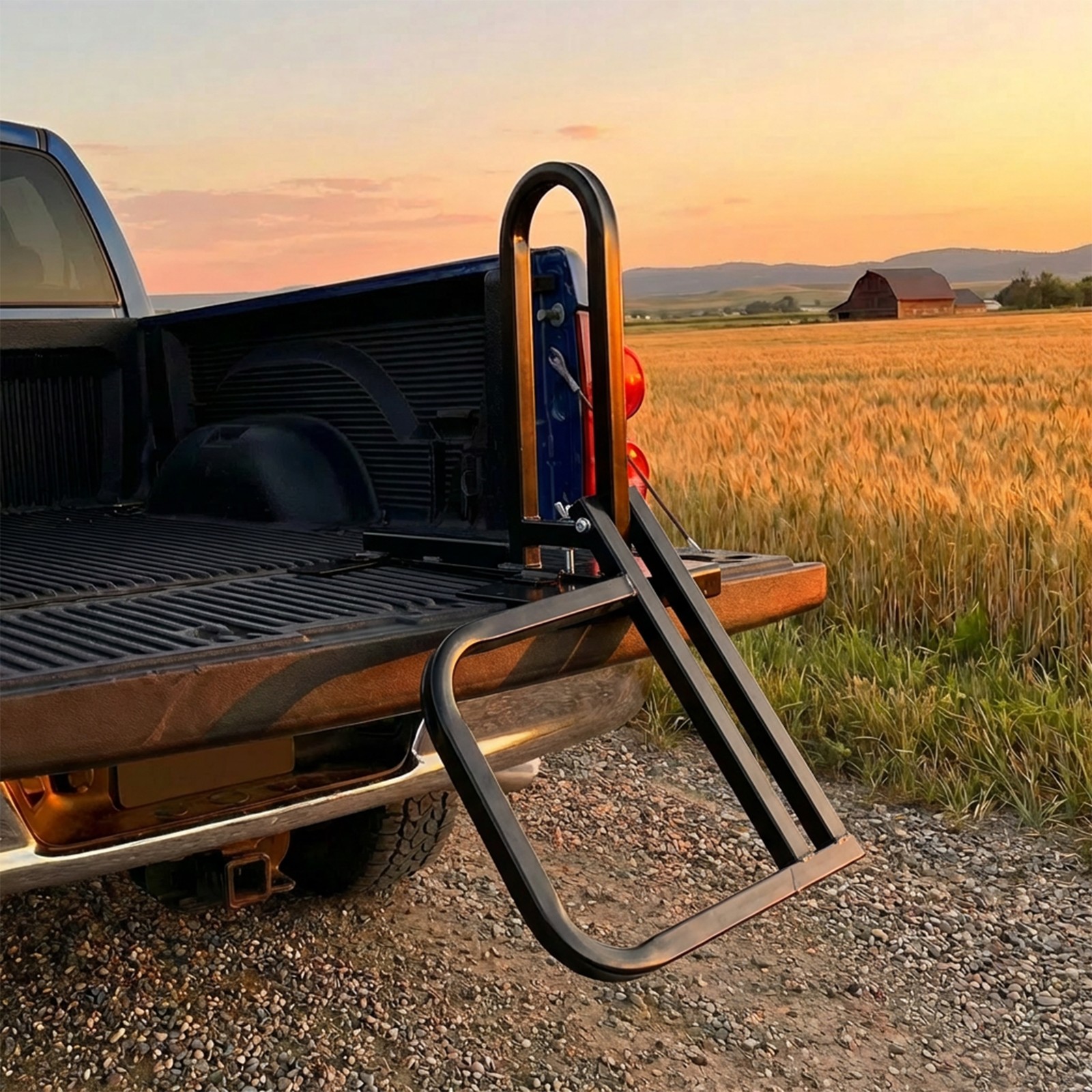 Truck Tailgate Ladder Drilling Hex Screws for Easy Install Load Capacity 300 LBS