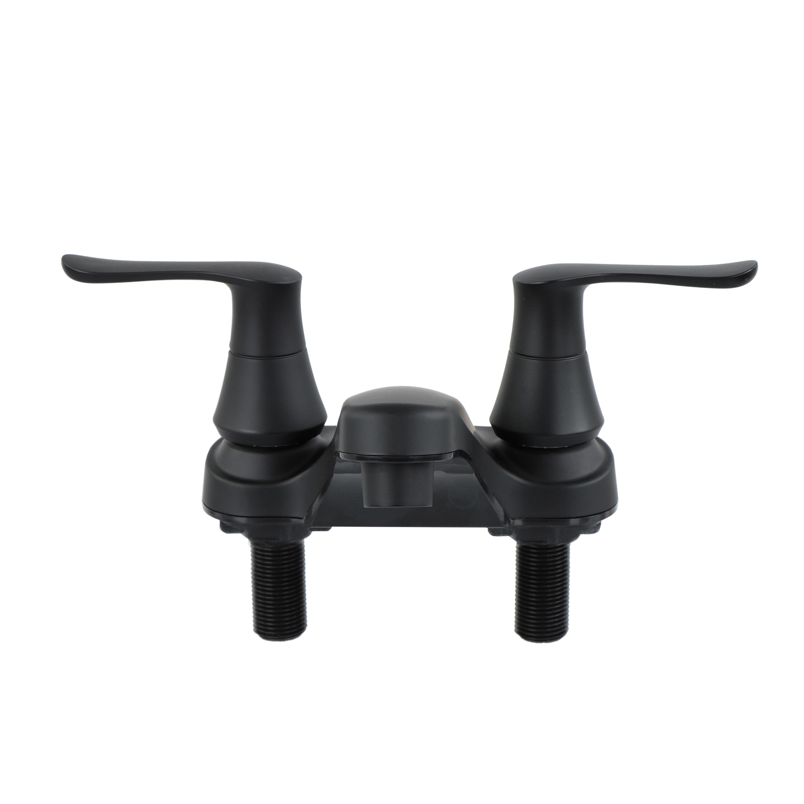 Empire Faucets Matte Black Bathroom Sink Faucet Kit 4in Non-Metallic Water Spout