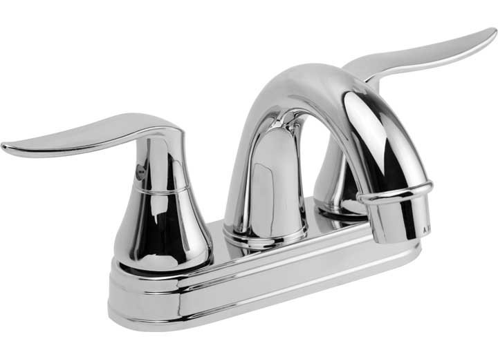 Dura Faucet DF-PL620LH-CP Elegant Arc Spout RV Bathroom Faucet – Chrome Polished