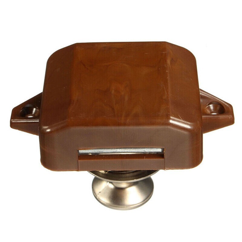 Latch Knob Push Button Catch Lock Cupboard Door for MOTORHOME Cabinet Camper