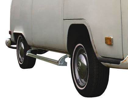 Just Kampers Aluminium Side Step Easy Fit Inc. Fittings VW T2 Split 1950 – 1967