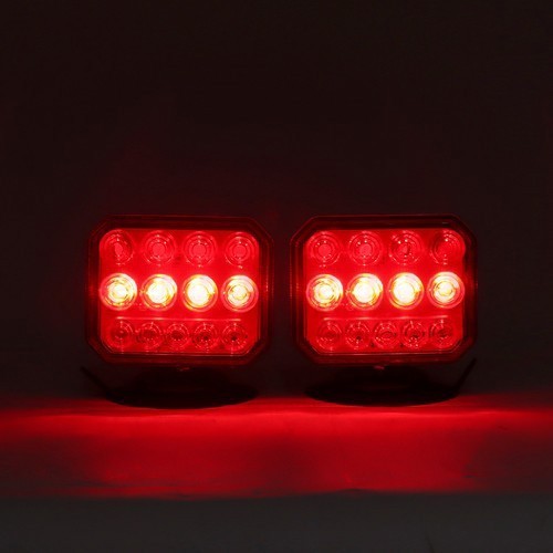 2in1 Magnetic & Rechargeable Wireless Trailer Tow Lights LED Kit, Truck