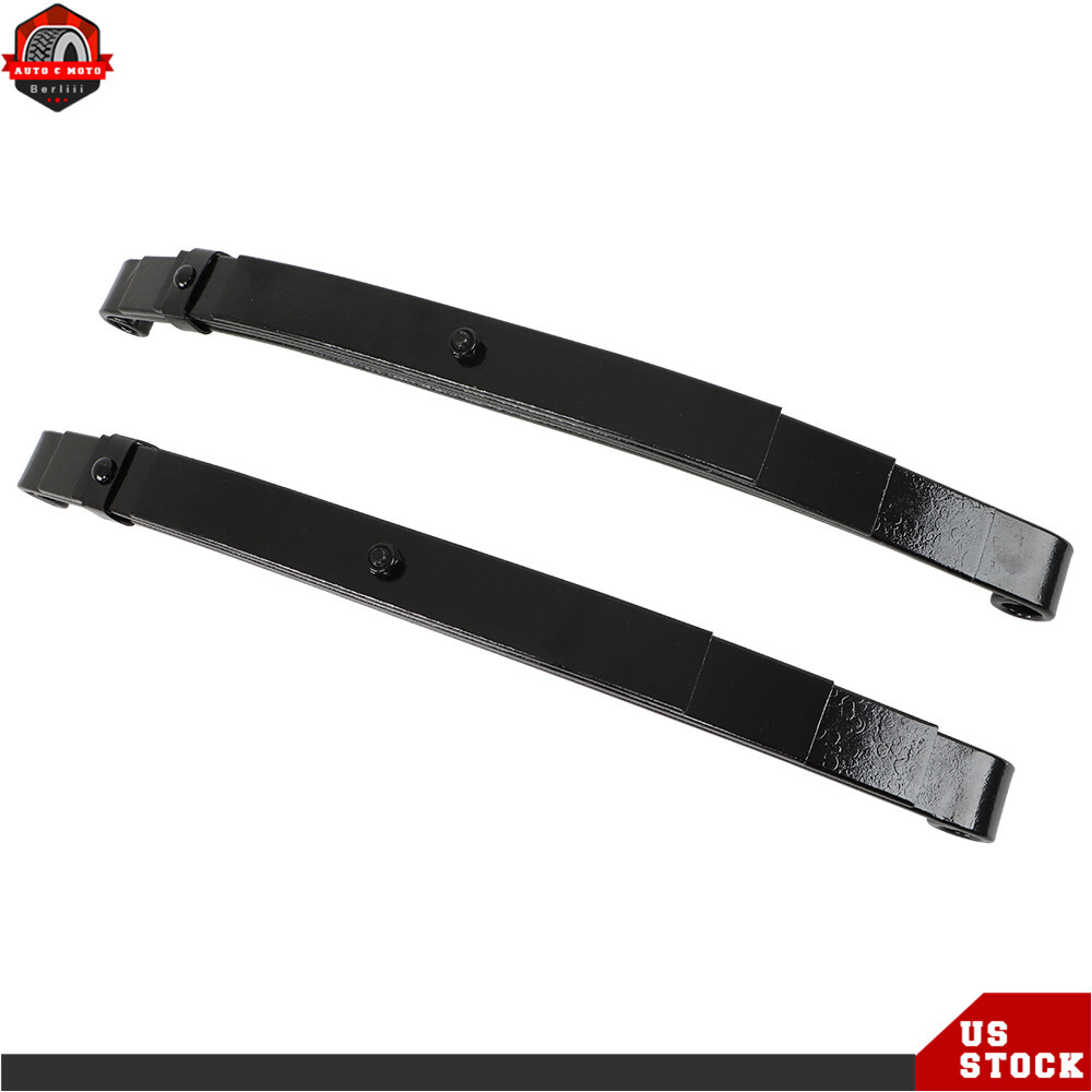 5000 lbs Axle Trailer Leaf Spring 4 Leaf Double Eye 2500 lbs Cap Per Set of 4