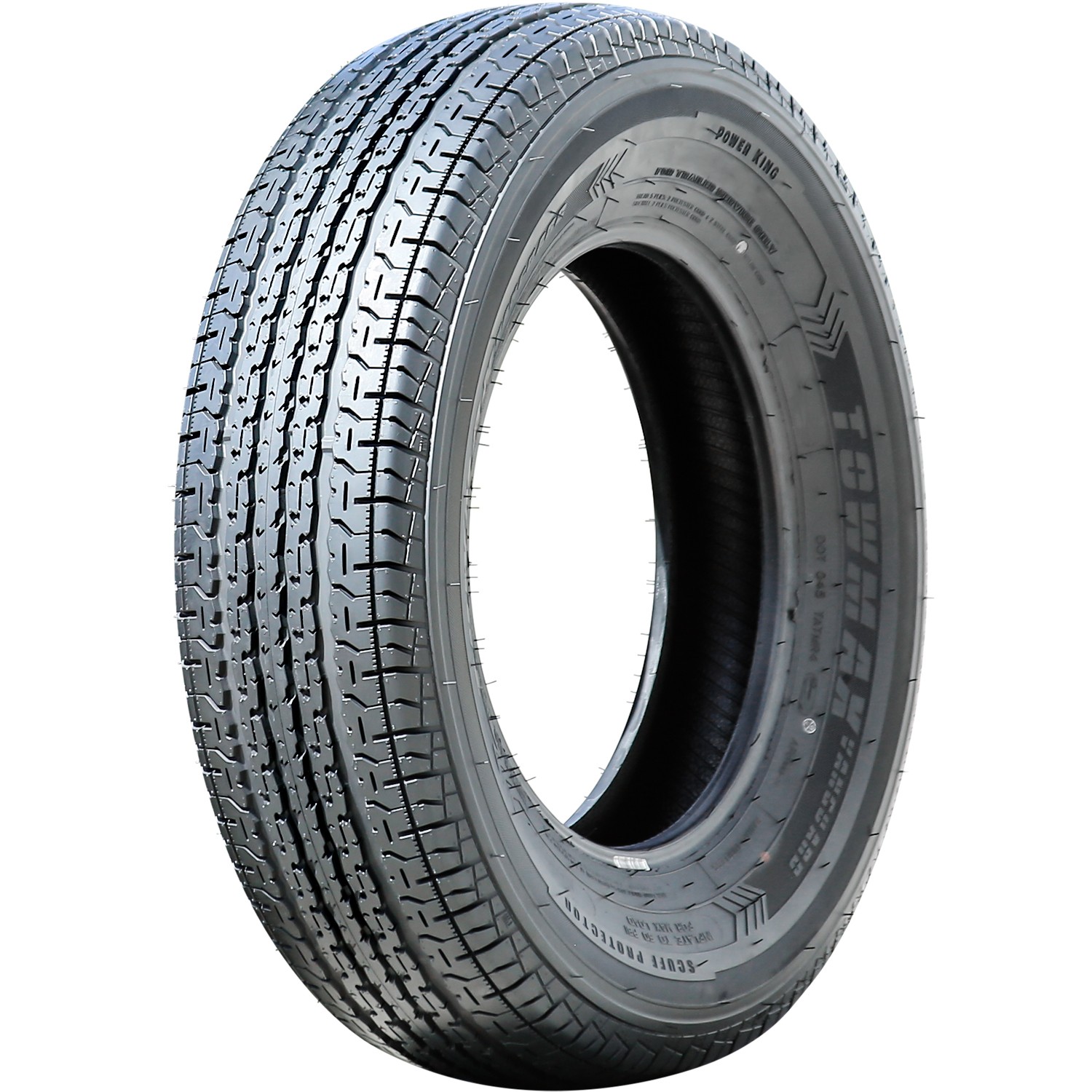 2 Tires Power King Towmax Vanguard ST 205/75R14 Load C 6 Ply Trailer